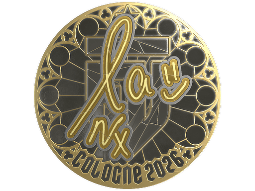 Sticker | lauNX (Gold) | Cologne 2026