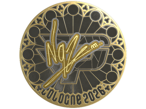 Sticker | NQZ (Gold) | Cologne 2026