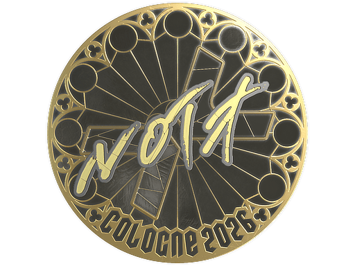 Sticker | nota (Gold) | Cologne 2026