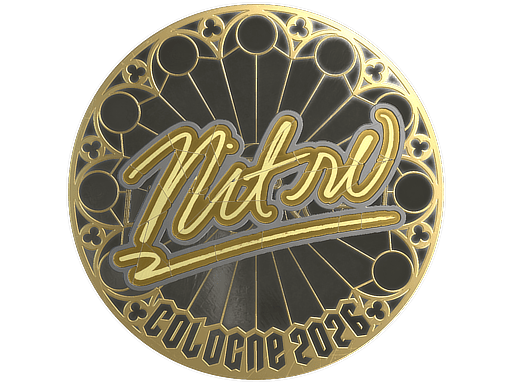 Sticker | nitr0 (Gold) | Cologne 2026