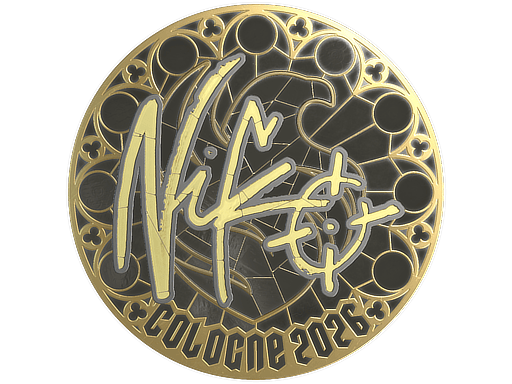 Sticker | NiKo (Gold) | Cologne 2026