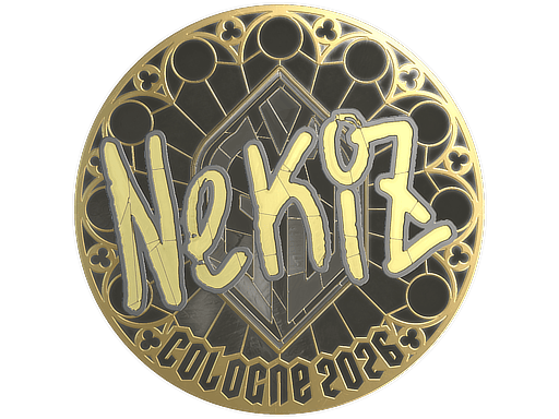 Sticker | NEKiZ (Gold) | Cologne 2026