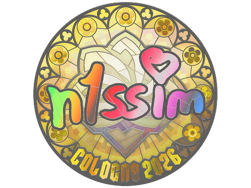 Sticker | n1ssim (Holo) | Cologne 2026