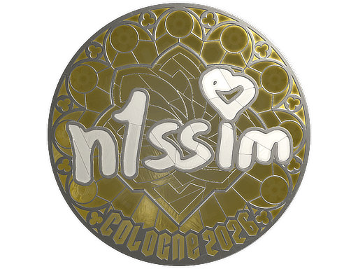 Sticker | n1ssim (Foil) | Cologne 2026