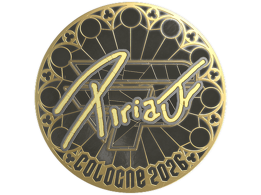 Sticker | piriajr (Gold) | Cologne 2026