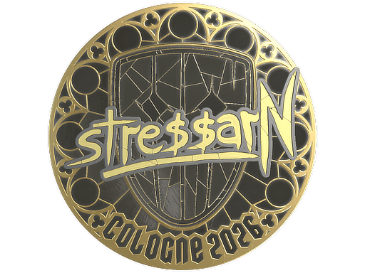 Sticker | stressarN (Gold) | Cologne 2026