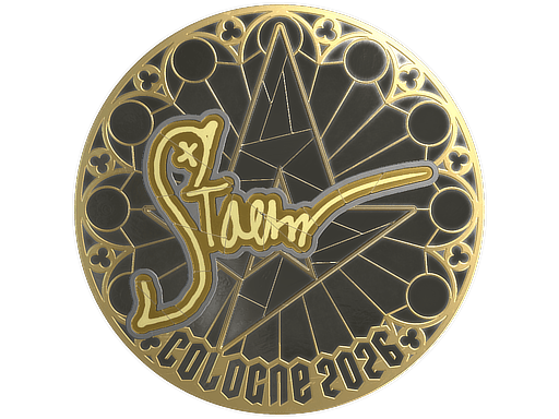 Sticker | Staehr (Gold) | Cologne 2026
