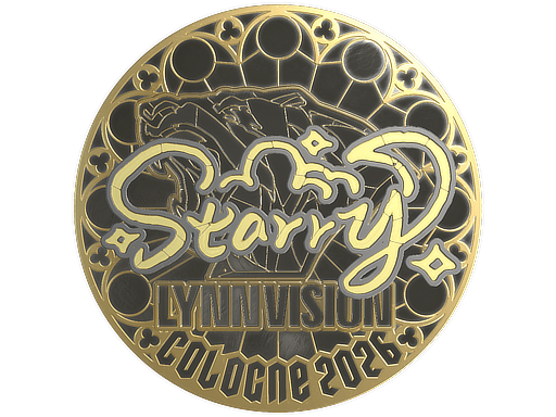 Sticker | Starry (Gold) | Cologne 2026