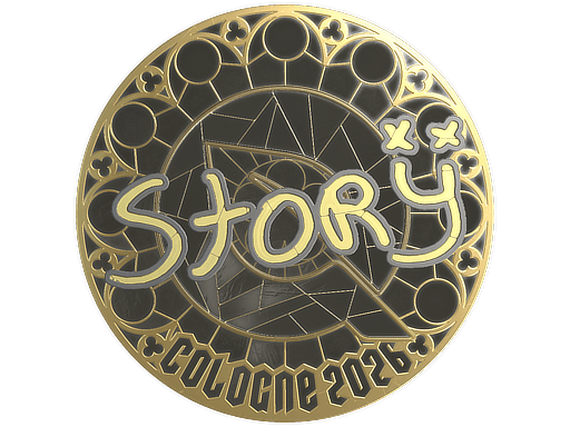 Sticker | story (Gold) | Cologne 2026