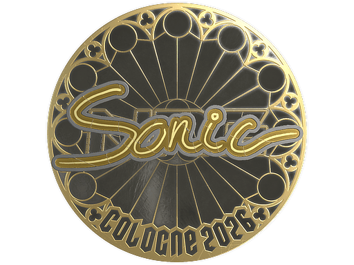 Sticker | Sonic (Gold) | Cologne 2026