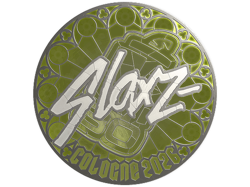 Sticker | slaxz- (Foil) | Cologne 2026