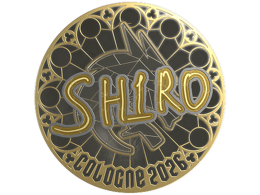 Sticker | sh1ro (Gold) | Cologne 2026