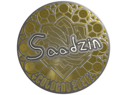 Sticker | saadzin (Foil) | Cologne 2026
