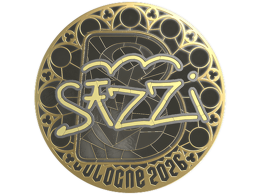 Sticker | s1zzi (Gold) | Cologne 2026