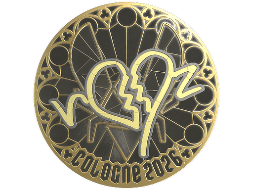 Sticker | ropz (Gold) | Cologne 2026
