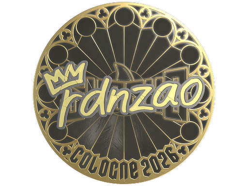 Sticker | rdnzao (Gold) | Cologne 2026
