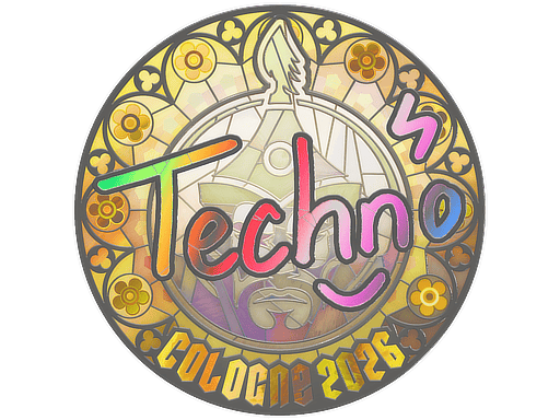 Sticker | Techno4K (Holo) | Cologne 2026