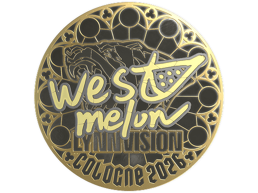 Sticker | westmelon (Gold) | Cologne 2026