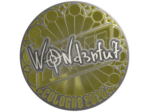 Sticker | w0nderful (Foil) | Cologne 2026