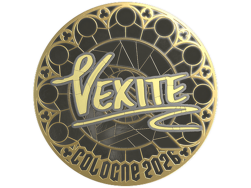 Sticker | vexite (Gold) | Cologne 2026