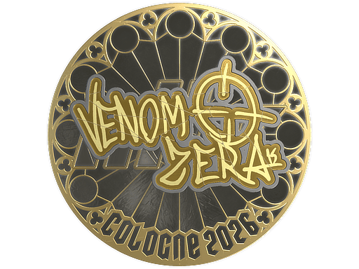 Sticker | venomzera (Gold) | Cologne 2026