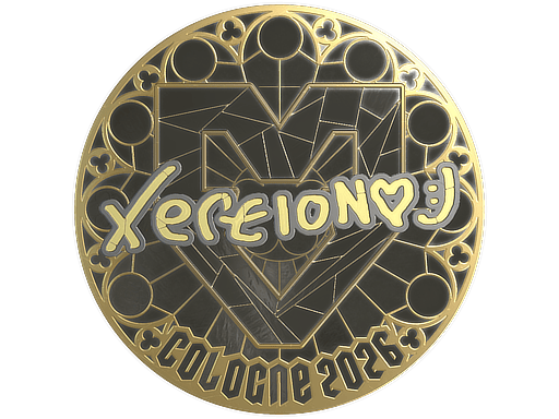 Sticker | xertioN (Gold) | Cologne 2026