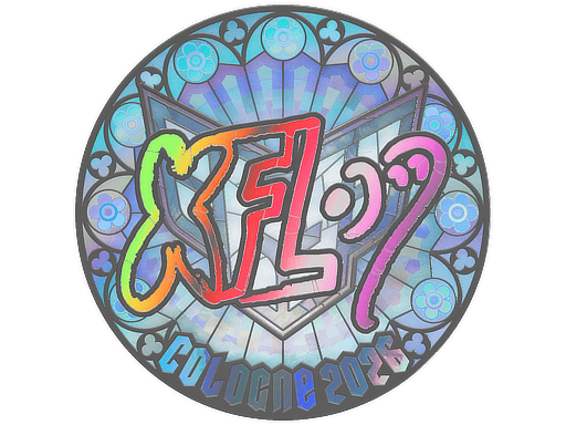 Sticker | xfl0ud (Holo) | Cologne 2026