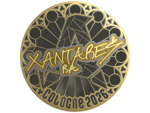 Sticker | XANTARES (Gold) | Cologne 2026