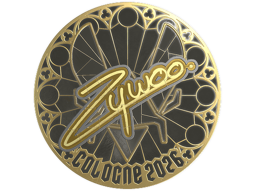 Sticker | ZywOo (Gold) | Cologne 2026