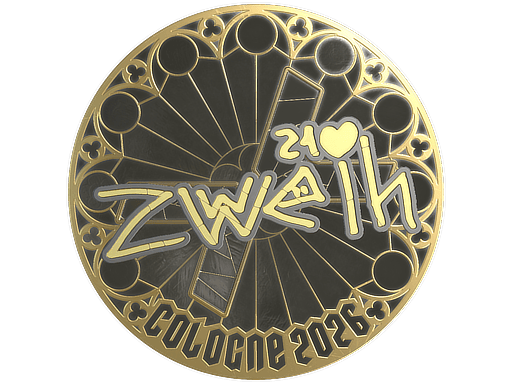 Sticker | zweih (Gold) | Cologne 2026