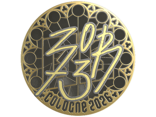 Sticker | zorte (Gold) | Cologne 2026