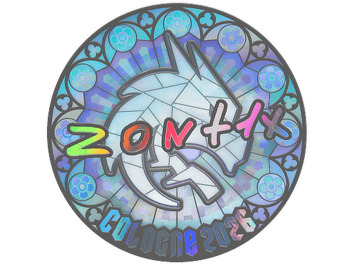 Sticker | zont1x (Holo) | Cologne 2026