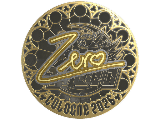 Sticker | Zero (Gold)  | Cologne 2026
