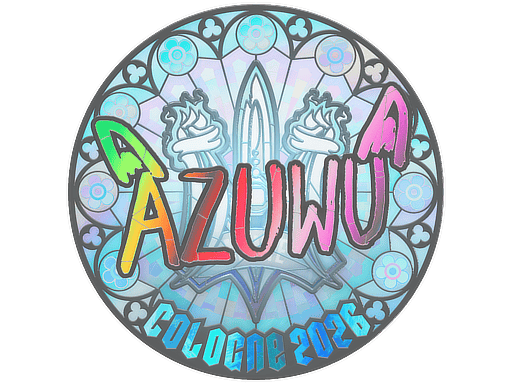 Sticker | AZUWU (Holo) | Cologne 2026