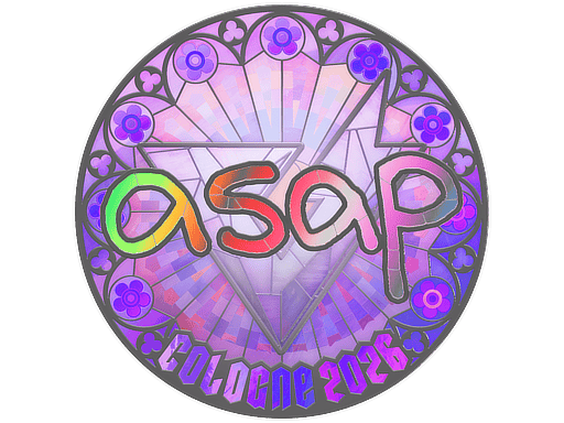 Sticker | asap (Holo) | Cologne 2026