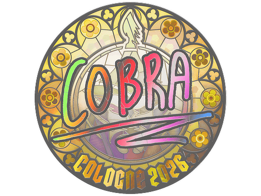 Sticker | cobra (Holo) | Cologne 2026