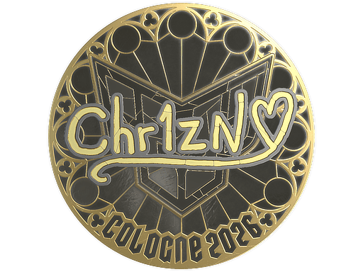 Sticker | Chr1zN (Gold) | Cologne 2026