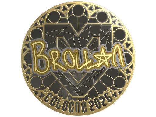 Sticker | Brollan (Gold) | Cologne 2026