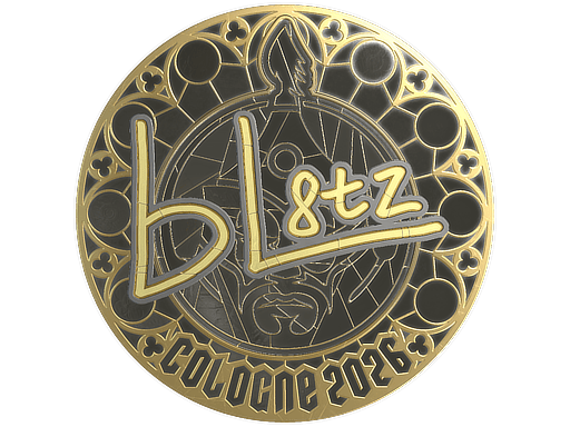 Sticker | bLitz (Gold) | Cologne 2026