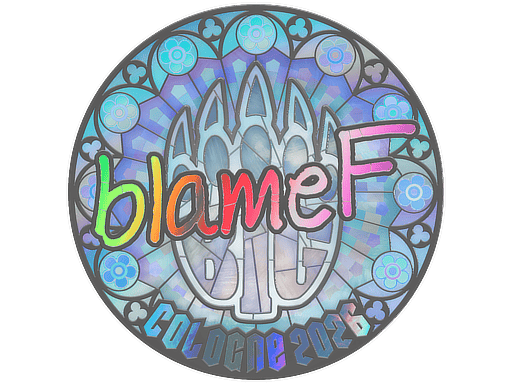 Sticker | blameF (Holo) | Cologne 2026
