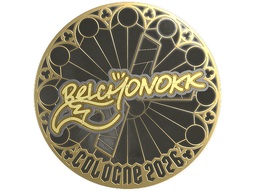 Sticker | BELCHONOKK (Gold) | Cologne 2026