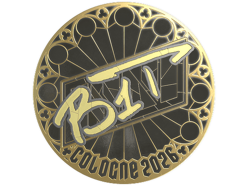Sticker | b1t (Gold) | Cologne 2026