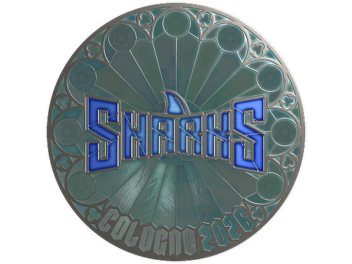 Sticker | Sharks Esports (Foil) | Cologne 2026