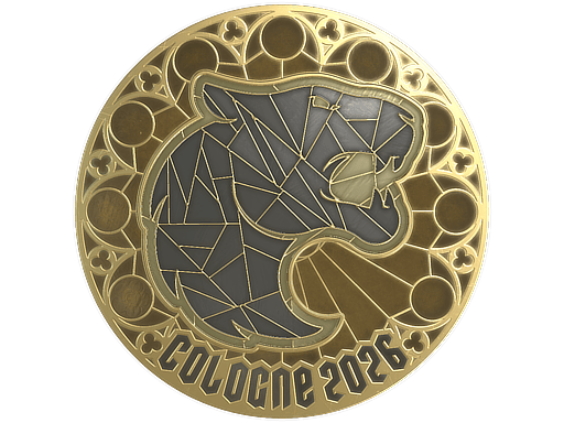 Sticker | FURIA (Gold) | Cologne 2026