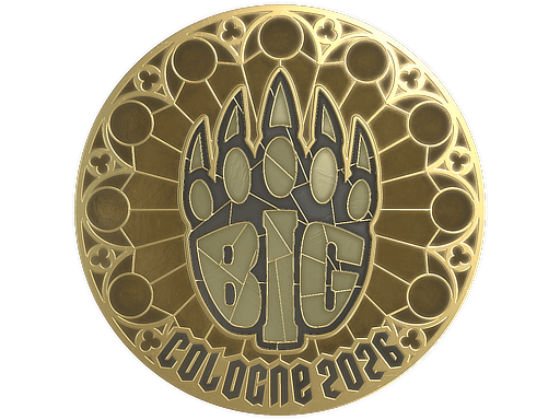 Sticker | BIG (Gold) | Cologne 2026