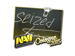 Sticker | seized | Cologne 2015