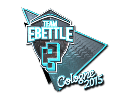 Naklejka | Team eBettle (foliowana) | Kolonia 2015