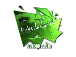 Sticker | WorldEdit (Foil) | Cologne 2016