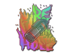 Sticker | Fire in the Hole (Holo)