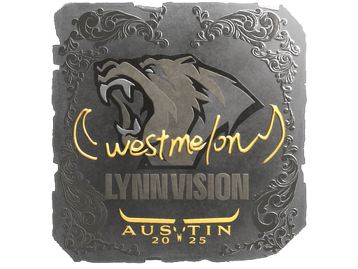 Naklejka | westmelon (foliowana) | Austin 2025